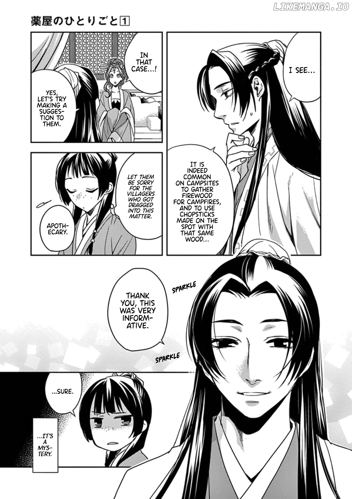 Kusuriya no Hitorigoto - Maomao no Koukyuu Nazotoki Techou Chapter 3 - page 9