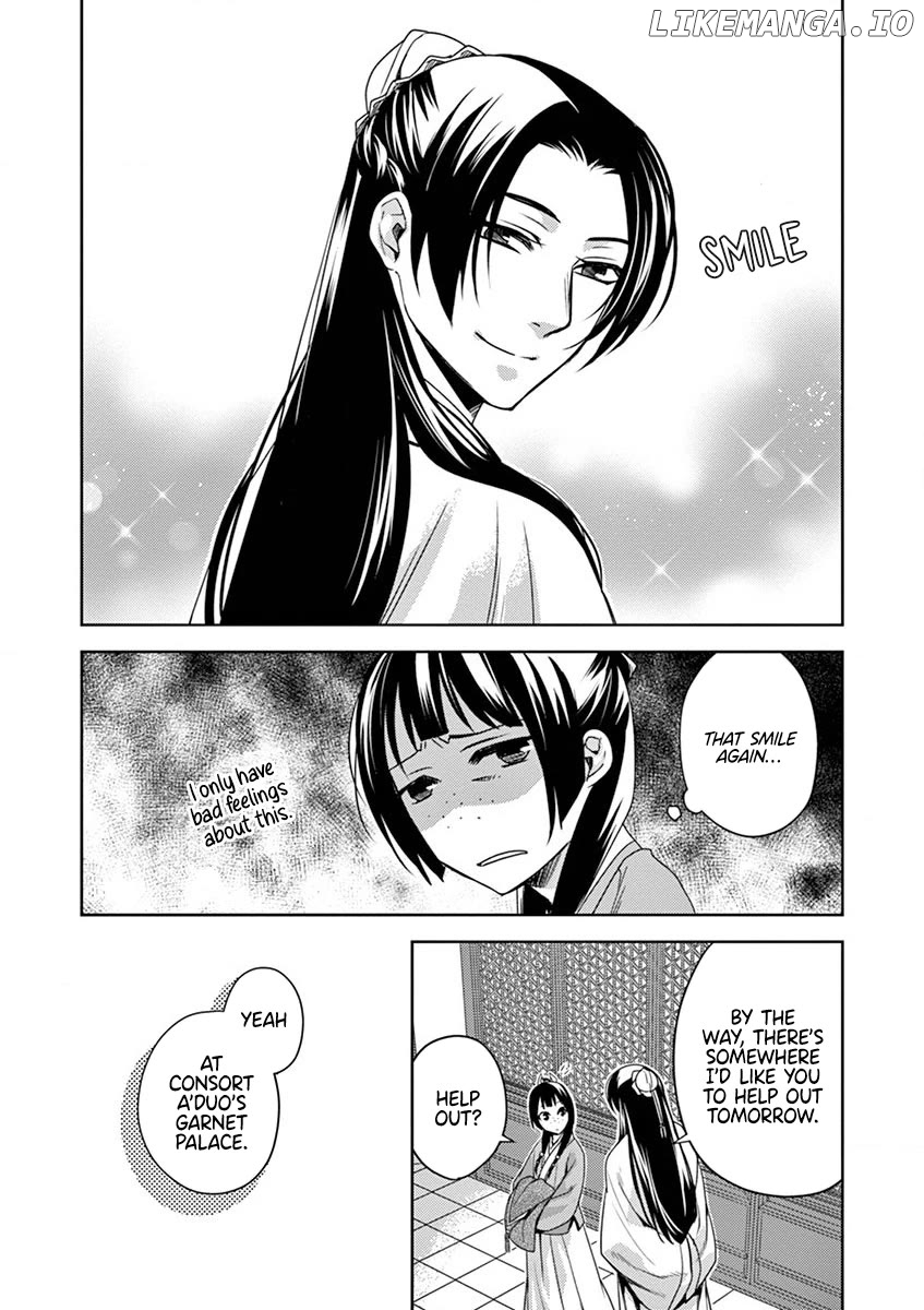 Kusuriya no Hitorigoto - Maomao no Koukyuu Nazotoki Techou Chapter 10 - page 23