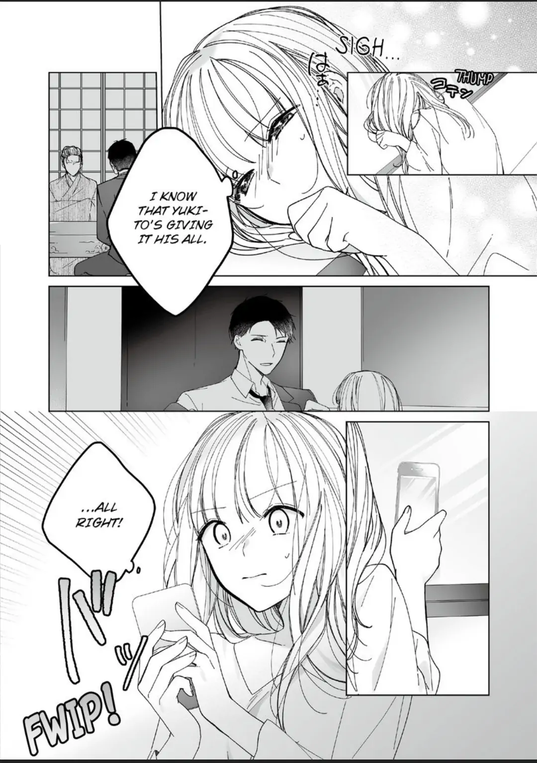 Toshiue Shachoha Tennen Dekiai Monster Kosaizeronichi Shojoo Tsumareta Asani Propose Chapter 10 - page 3