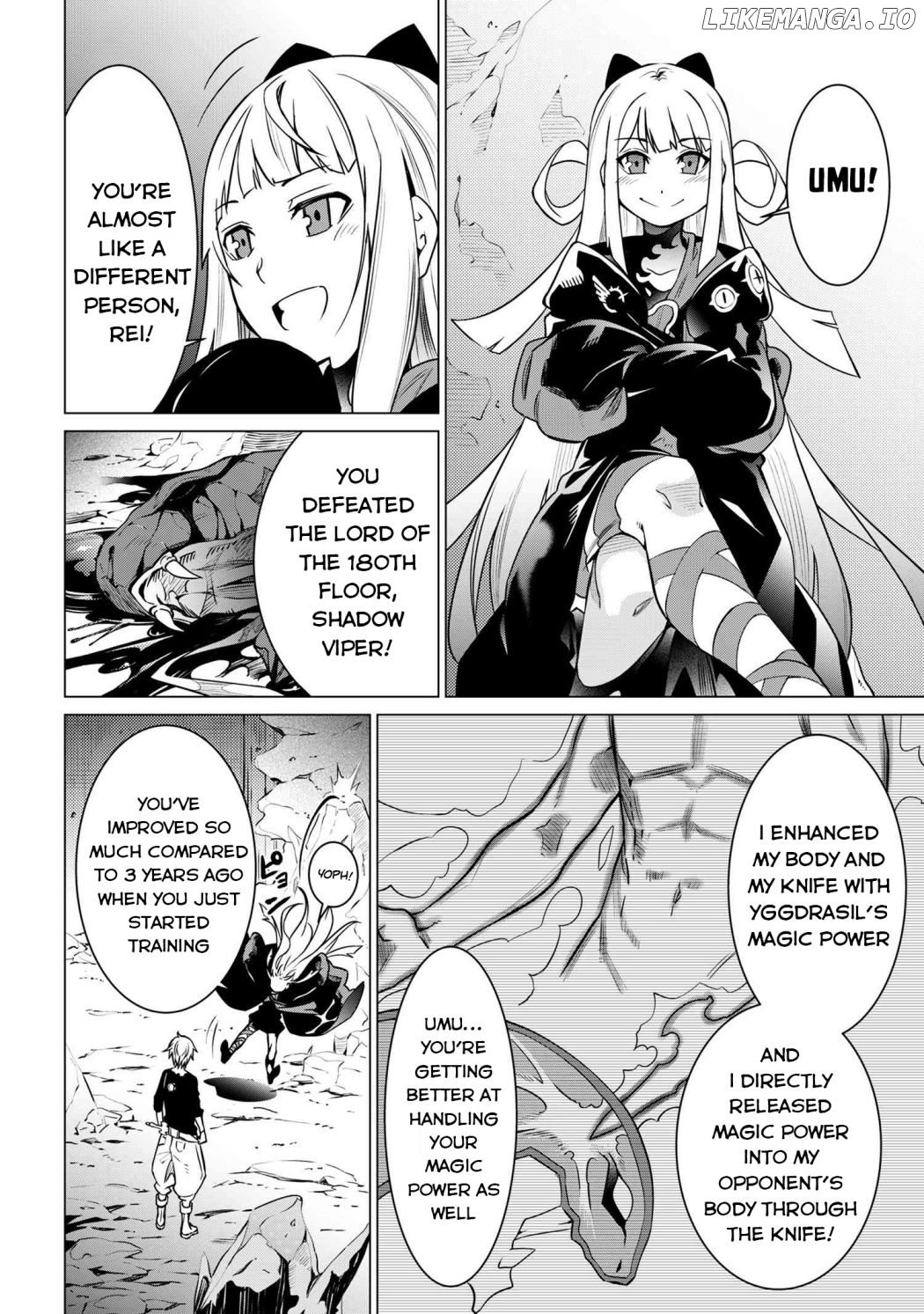 A White Mage Who Was Exiled After Being Handed A Knife In An Sss Rank Dungeon. Due To The Curse Of Yggdrasil, He Overcame His Weak Point, Lack Of Magical Power, And Became The Strongest In The World. chapter 2.2 - page 8