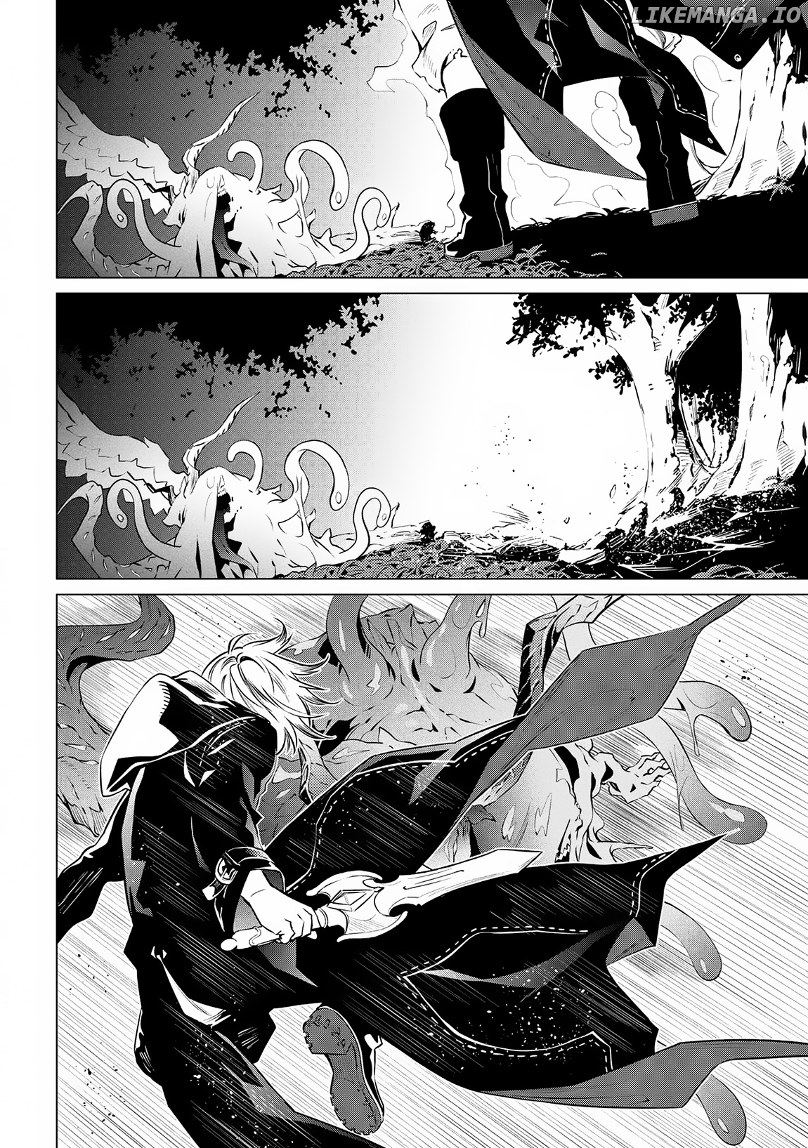 A White Mage Who Was Exiled After Being Handed A Knife In An Sss Rank Dungeon. Due To The Curse Of Yggdrasil, He Overcame His Weak Point, Lack Of Magical Power, And Became The Strongest In The World. chapter 8.1 - page 12