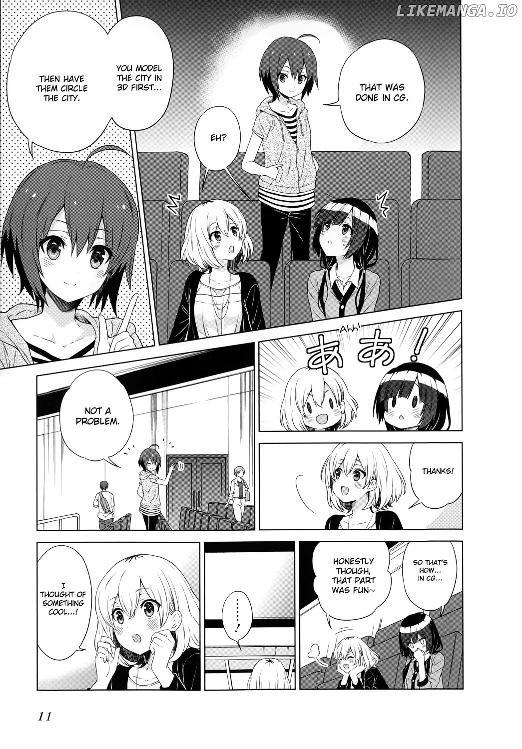 Shirobako - Ueyama Koukou Animation Doukoukai chapter 1 - page 15