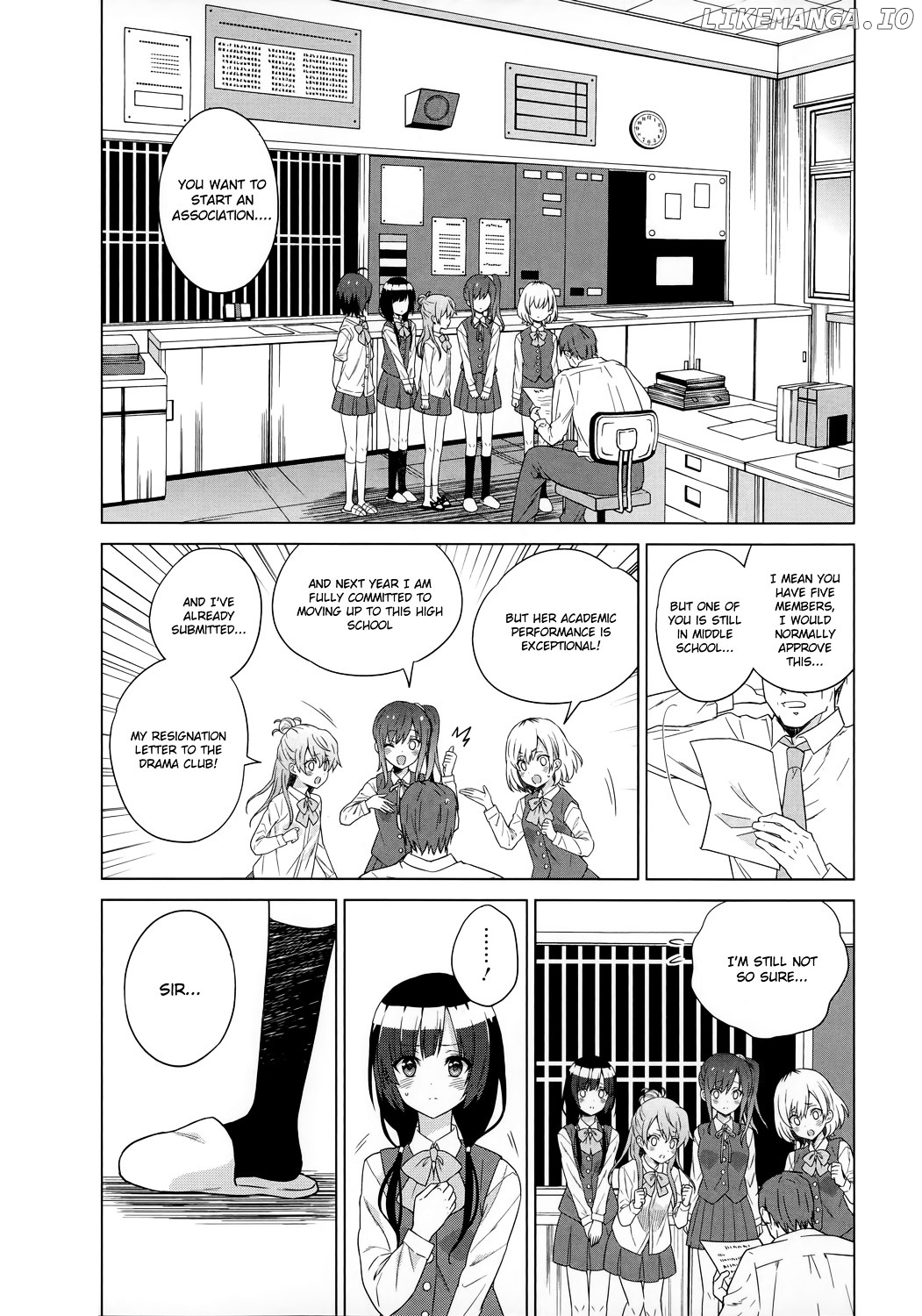 Shirobako - Ueyama Koukou Animation Doukoukai chapter 1 - page 34