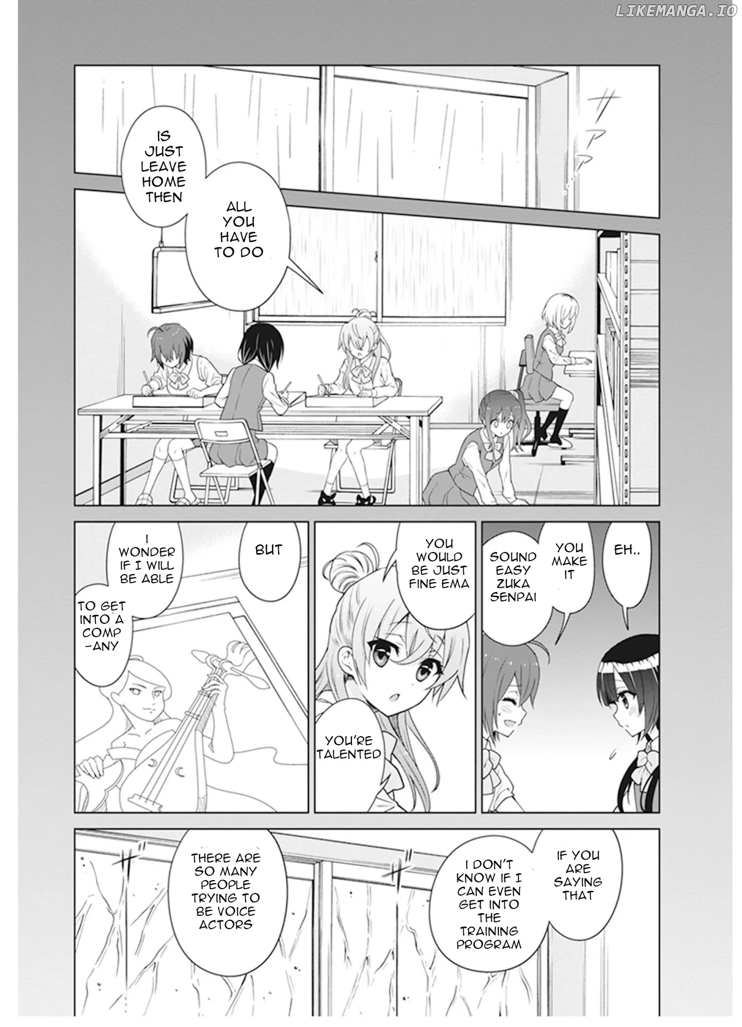 Shirobako - Ueyama Koukou Animation Doukoukai chapter 4 - page 17