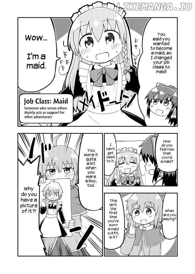 A Manga About a Hero who Pulled Out the Holy Sword and Became a Girl chapter 7 - page 1