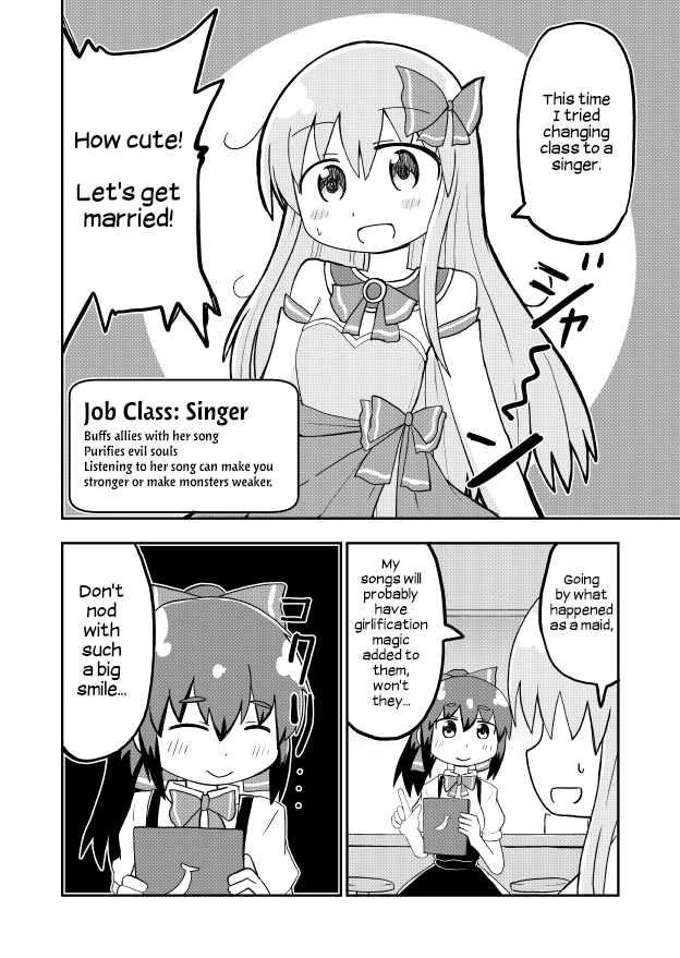 A Manga About a Hero who Pulled Out the Holy Sword and Became a Girl chapter 8 - page 1