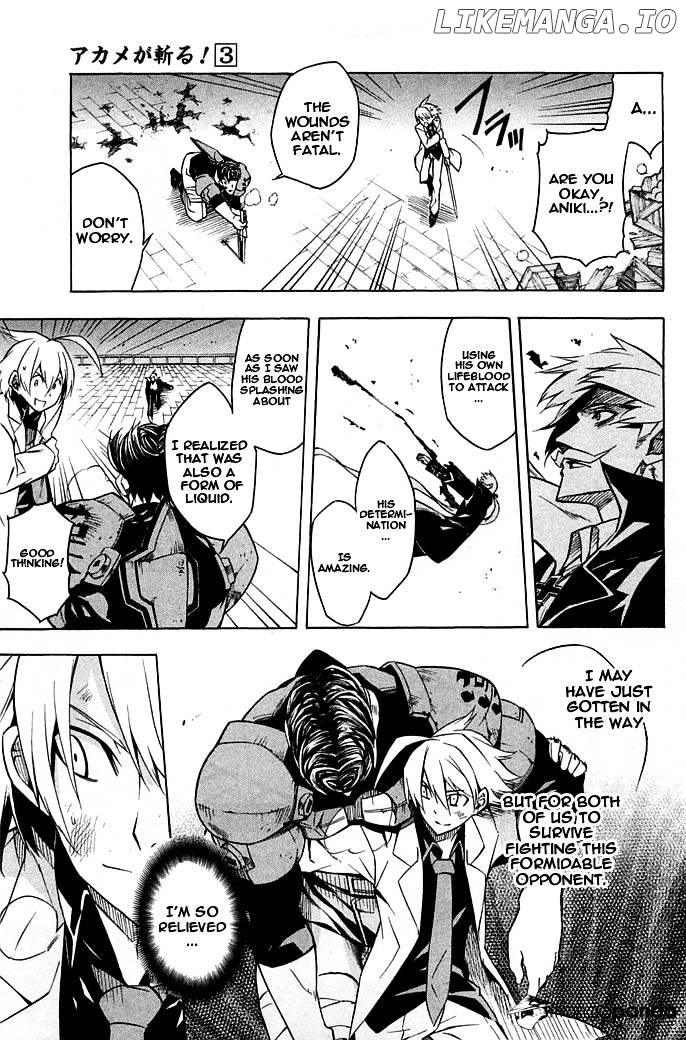 Akame ga Kill! chapter 14 - page 13
