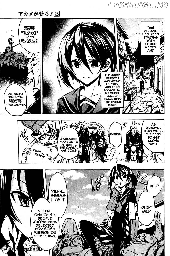 Akame ga Kill! chapter 14 - page 45