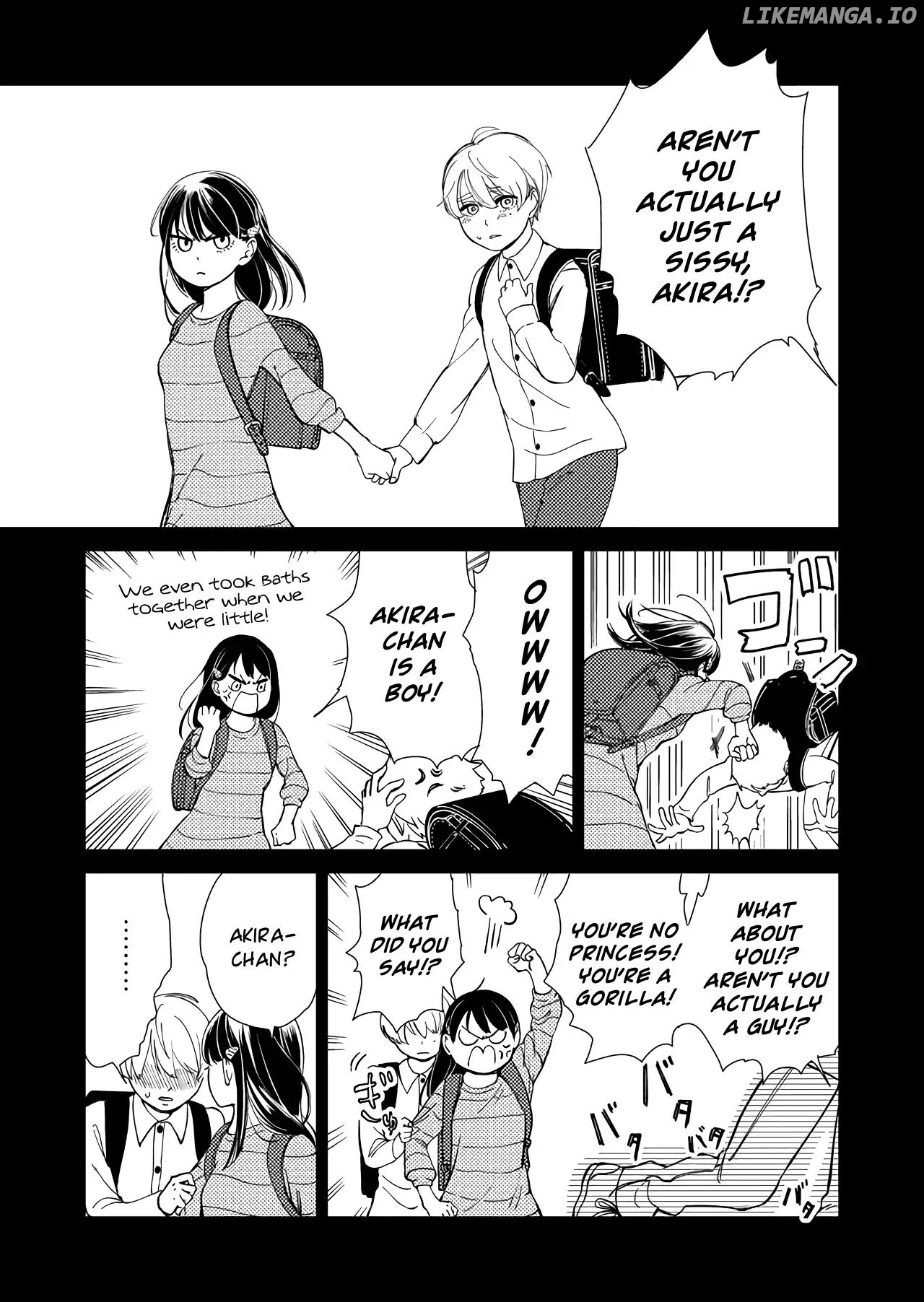 Kanojo ni Naritai Kimi to Boku chapter 1 - page 8