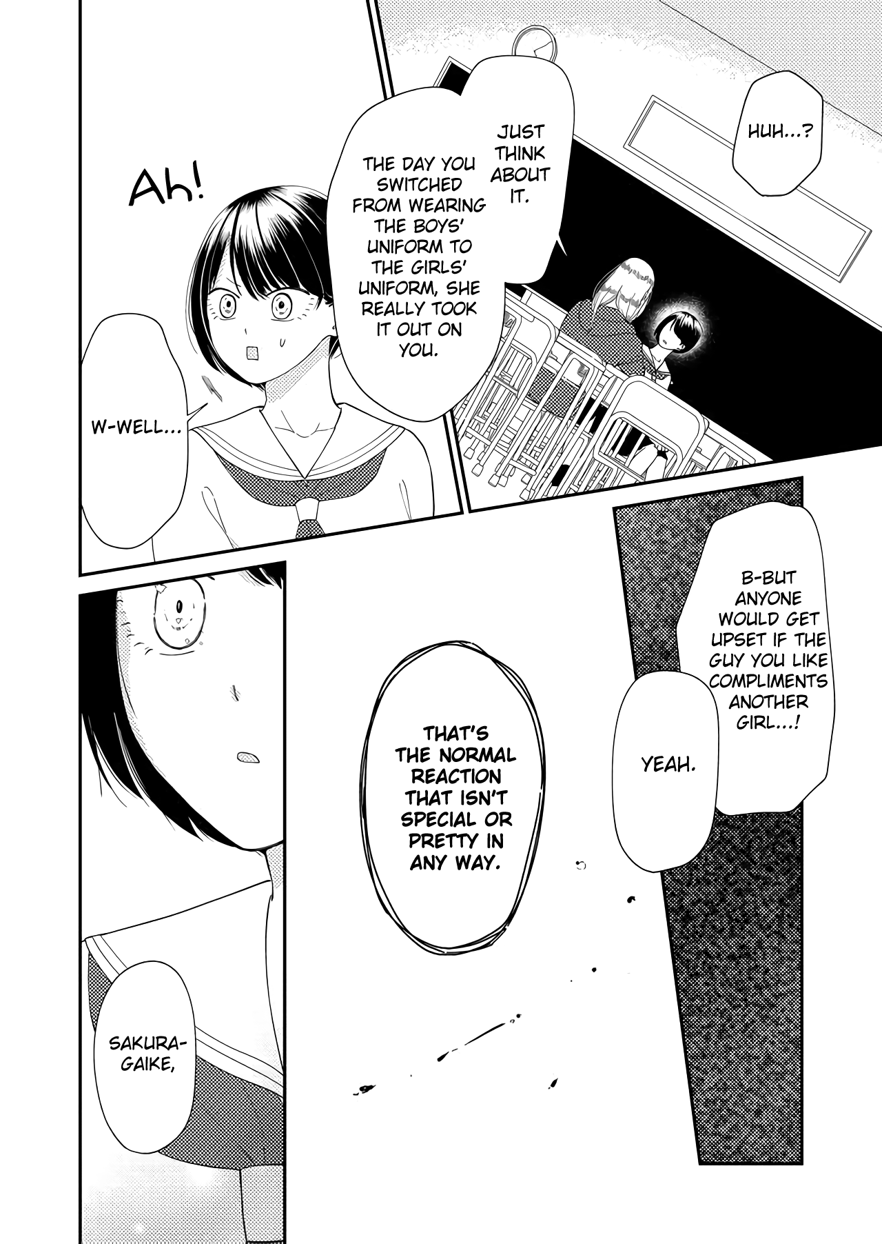 Kanojo ni Naritai Kimi to Boku chapter 38 - page 10