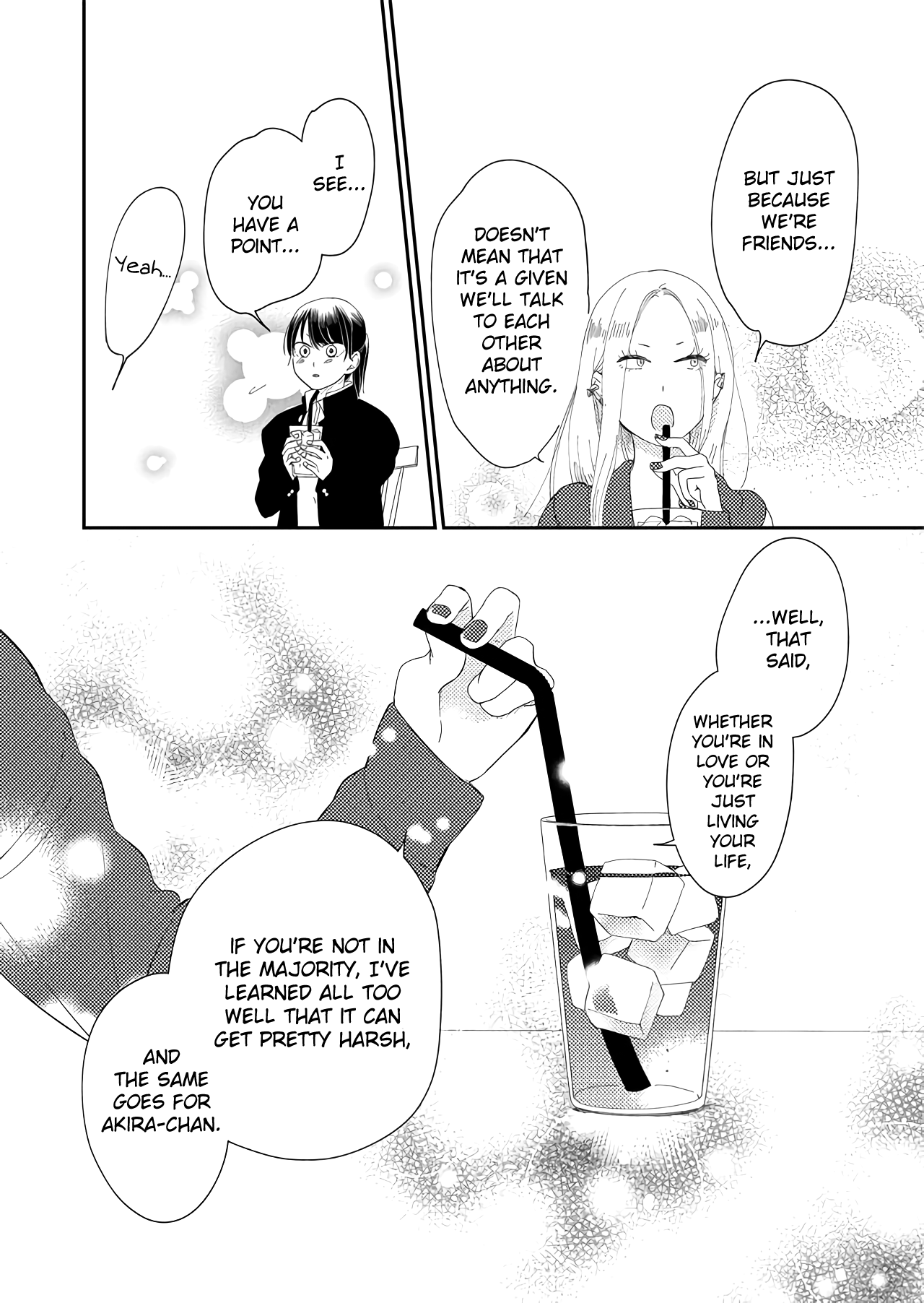 Kanojo ni Naritai Kimi to Boku chapter 17 - page 8