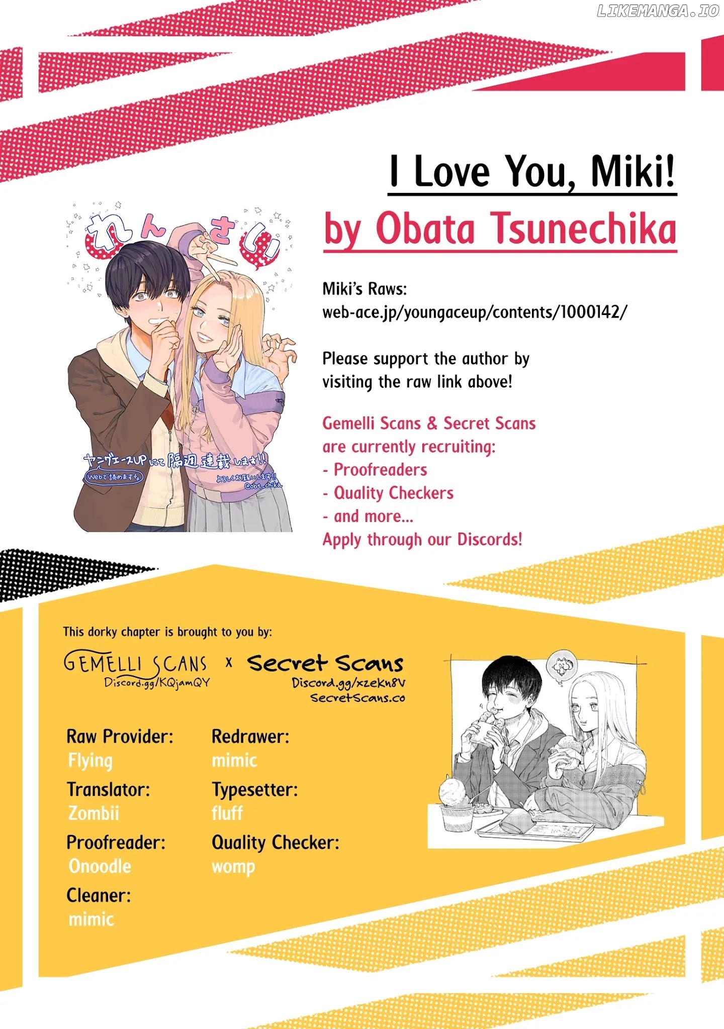 I love you, Miki! chapter 8 - page 14