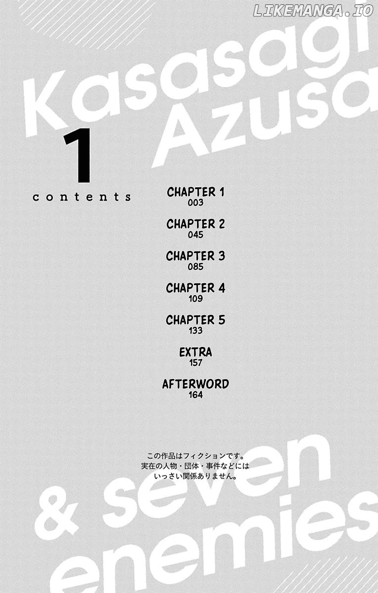 Azusa Kasasagi and the Seven Enemies chapter 1 - page 3