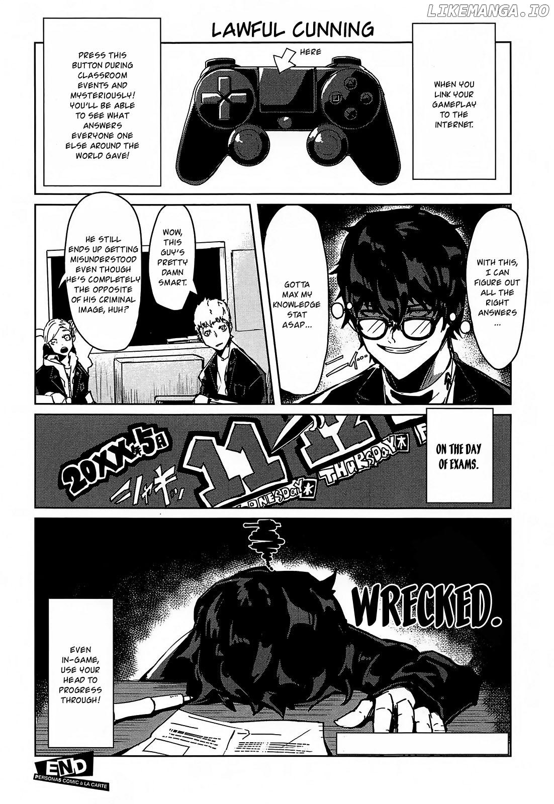 Persona 5 A la Carte Anthology chapter 7 - page 10