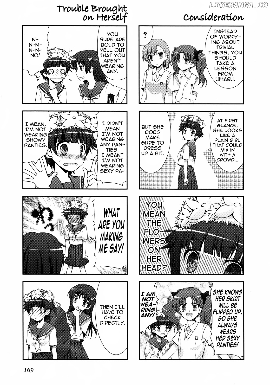 4-koma Koushiki Anthology - Toaru Kagaku no Railgun x Toaru Majutsu no Index chapter 6 - page 3