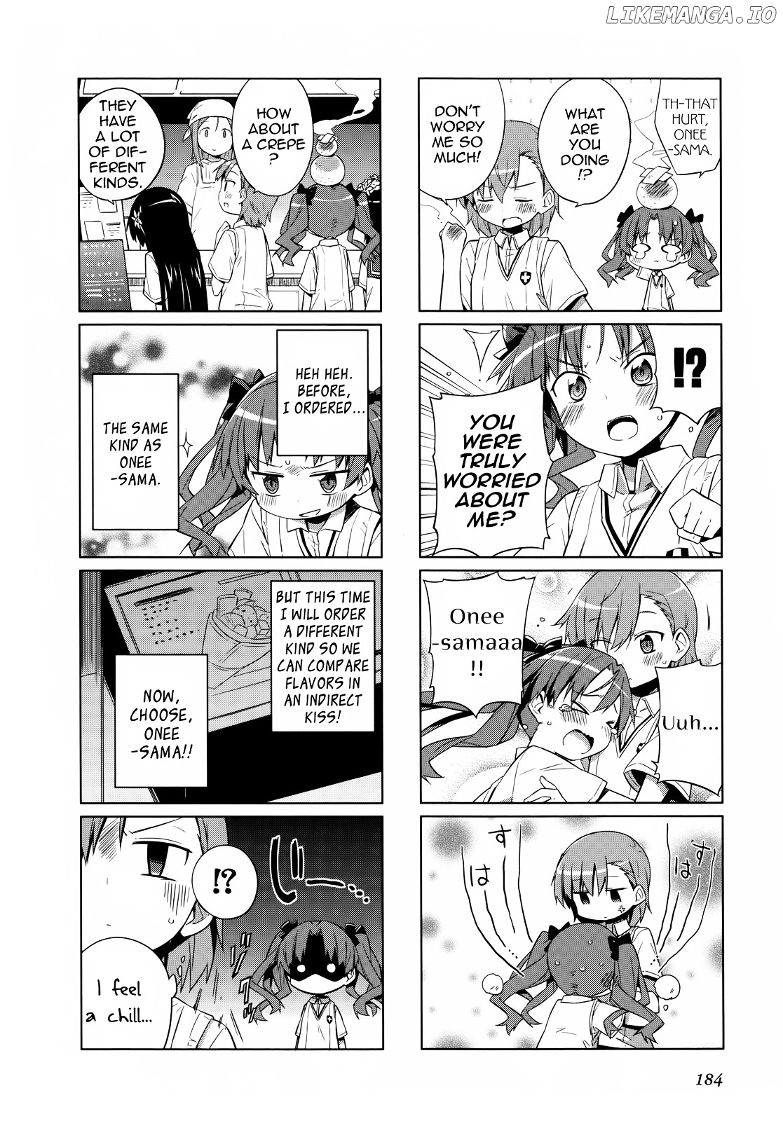 4-koma Koushiki Anthology - Toaru Kagaku no Railgun x Toaru Majutsu no Index chapter 8 - page 2