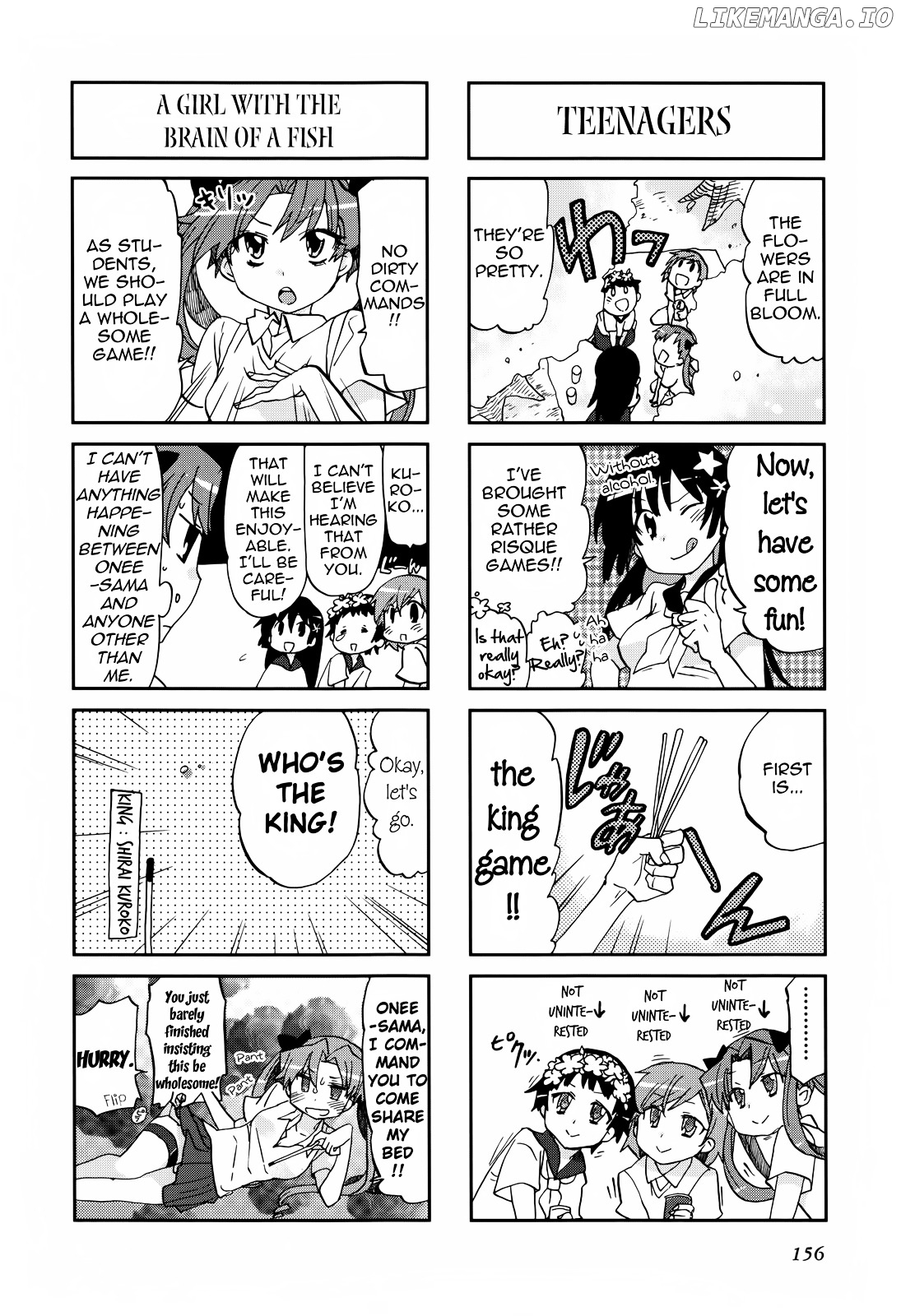 4-koma Koushiki Anthology - Toaru Kagaku no Railgun x Toaru Majutsu no Index chapter 9 - page 4