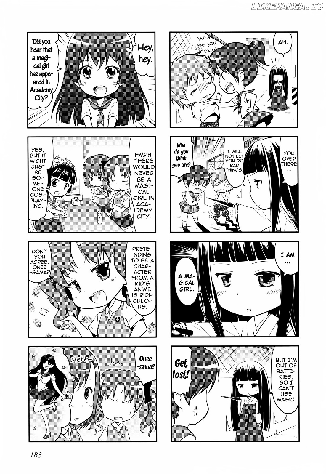 4-koma Koushiki Anthology - Toaru Kagaku no Railgun x Toaru Majutsu no Index chapter 12 - page 7