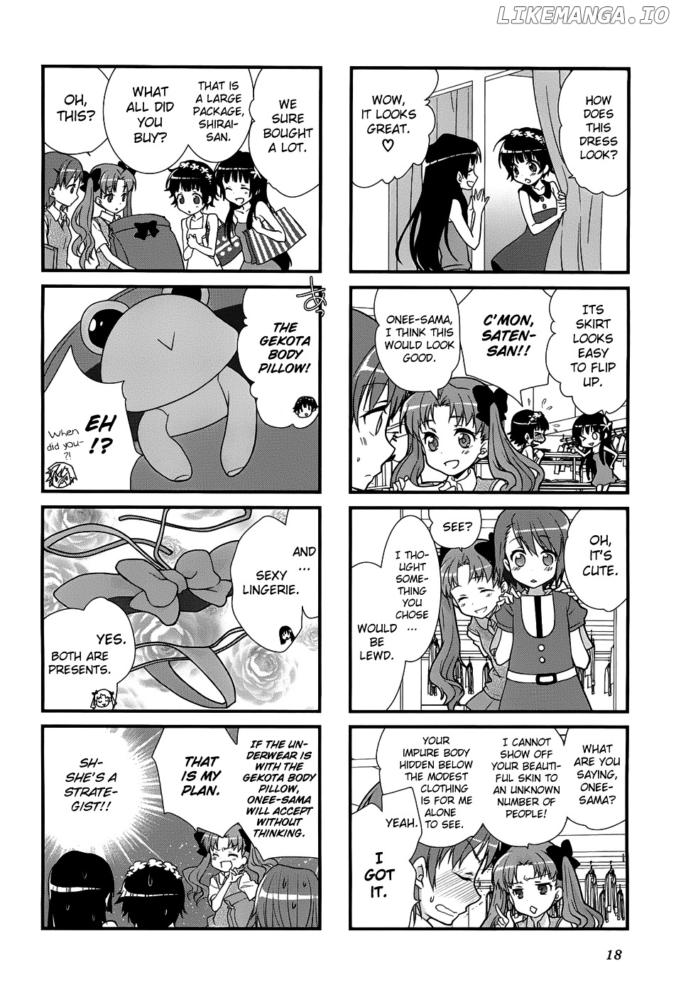 4-koma Koushiki Anthology - Toaru Kagaku no Railgun x Toaru Majutsu no Index chapter 14 - page 9