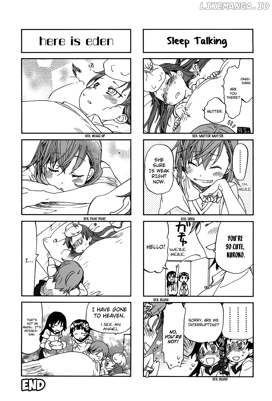 4-koma Koushiki Anthology - Toaru Kagaku no Railgun x Toaru Majutsu no Index chapter 15 - page 10