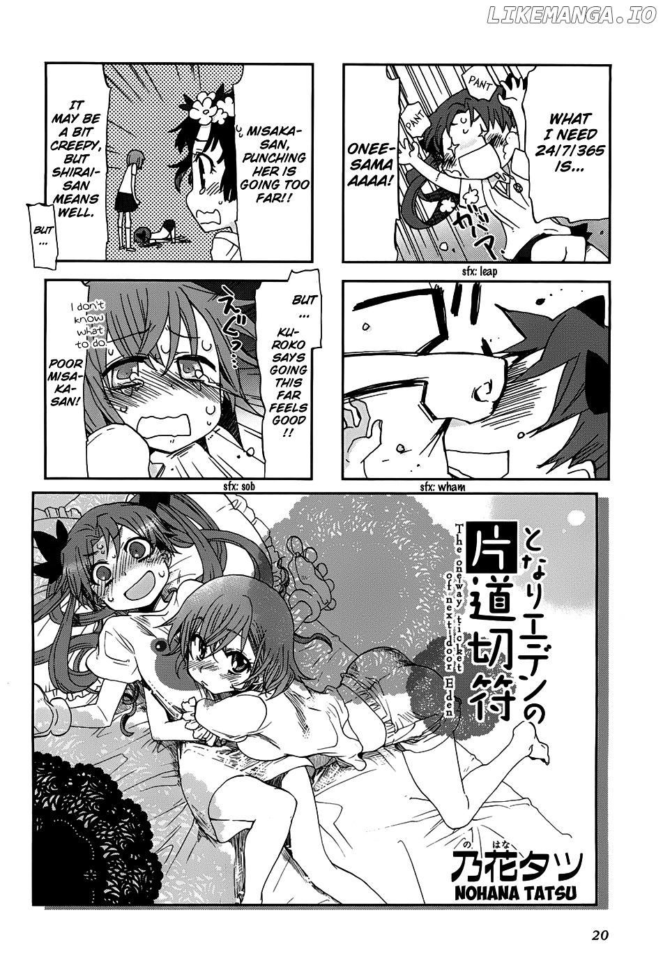 4-koma Koushiki Anthology - Toaru Kagaku no Railgun x Toaru Majutsu no Index chapter 15 - page 3