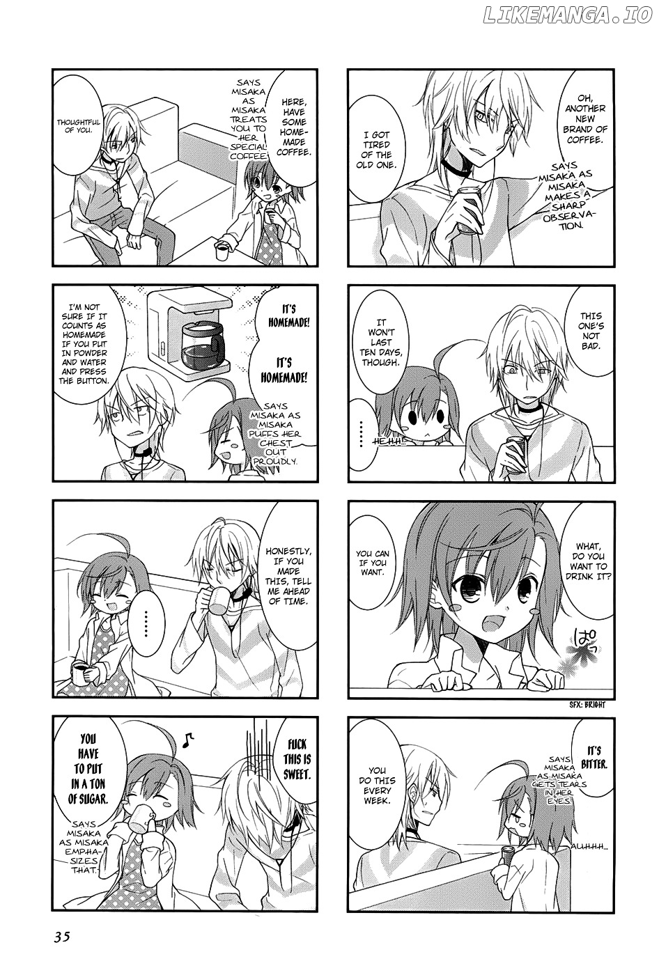 4-koma Koushiki Anthology - Toaru Kagaku no Railgun x Toaru Majutsu no Index chapter 17 - page 4