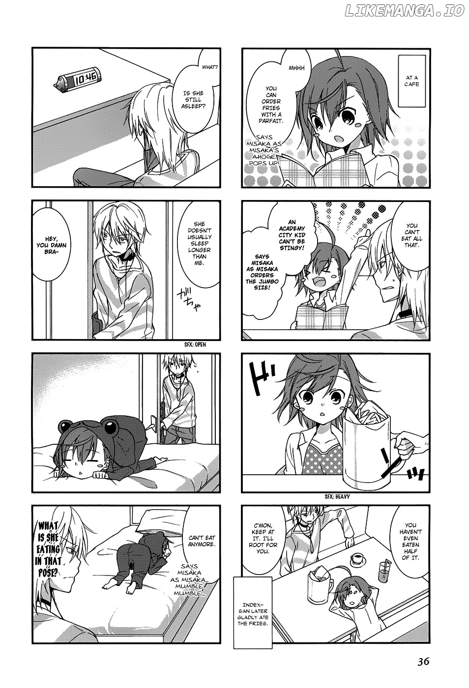 4-koma Koushiki Anthology - Toaru Kagaku no Railgun x Toaru Majutsu no Index chapter 17 - page 5