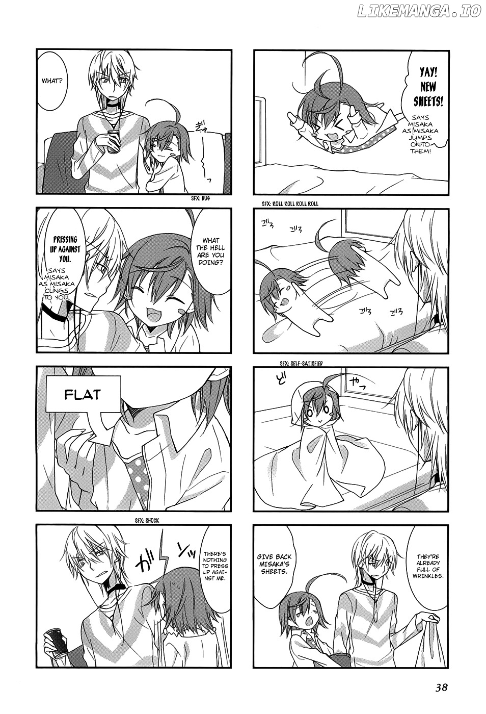 4-koma Koushiki Anthology - Toaru Kagaku no Railgun x Toaru Majutsu no Index chapter 17 - page 7