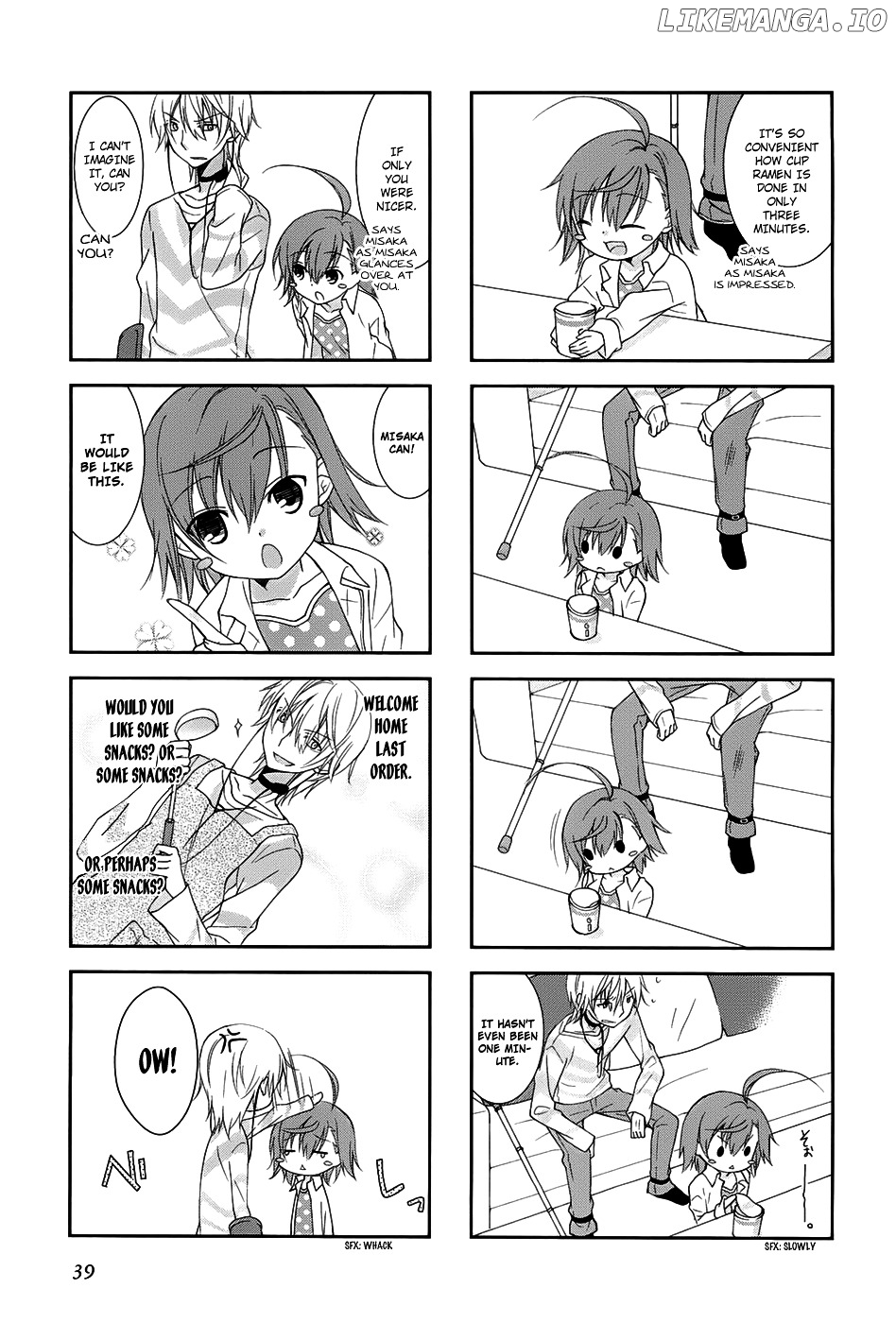 4-koma Koushiki Anthology - Toaru Kagaku no Railgun x Toaru Majutsu no Index chapter 17 - page 8