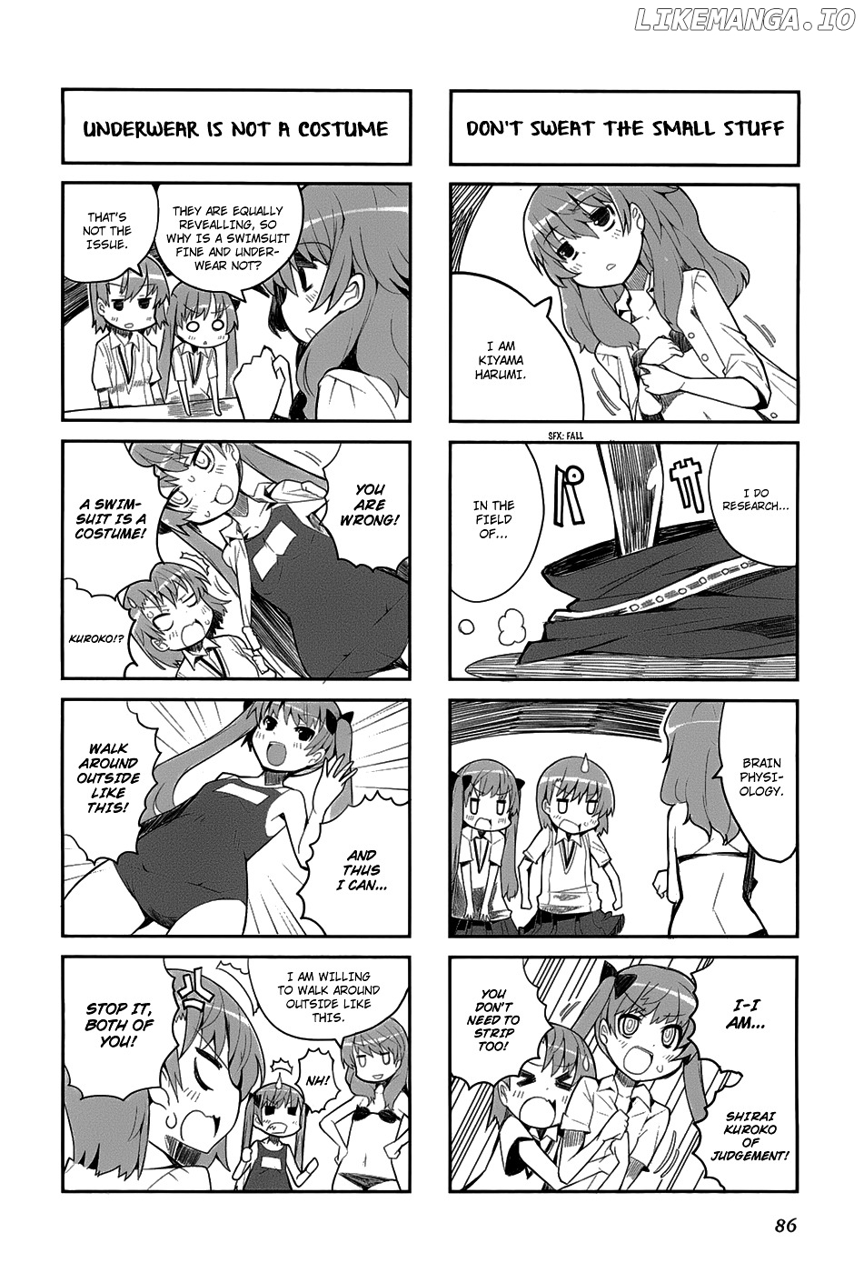 4-koma Koushiki Anthology - Toaru Kagaku no Railgun x Toaru Majutsu no Index chapter 23 - page 5