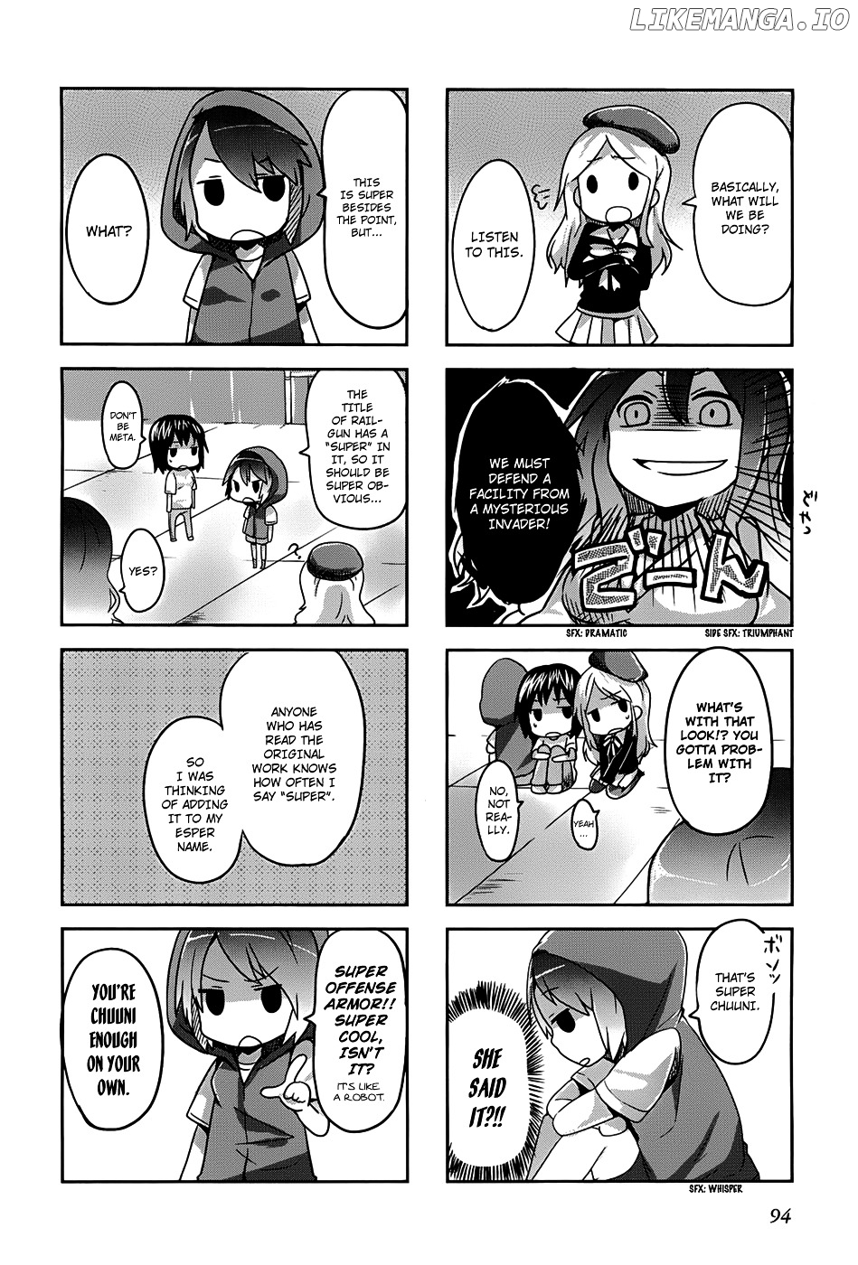 4-koma Koushiki Anthology - Toaru Kagaku no Railgun x Toaru Majutsu no Index chapter 24 - page 5