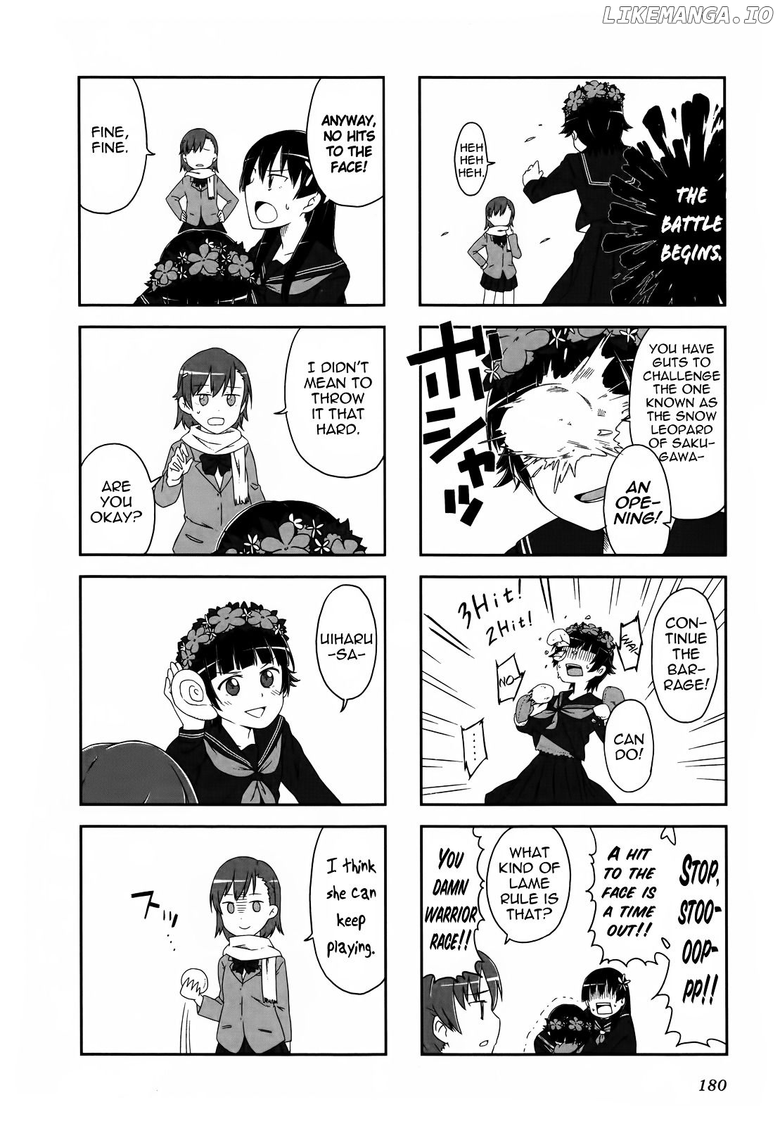 4-koma Koushiki Anthology - Toaru Kagaku no Railgun x Toaru Majutsu no Index chapter 27 - page 6