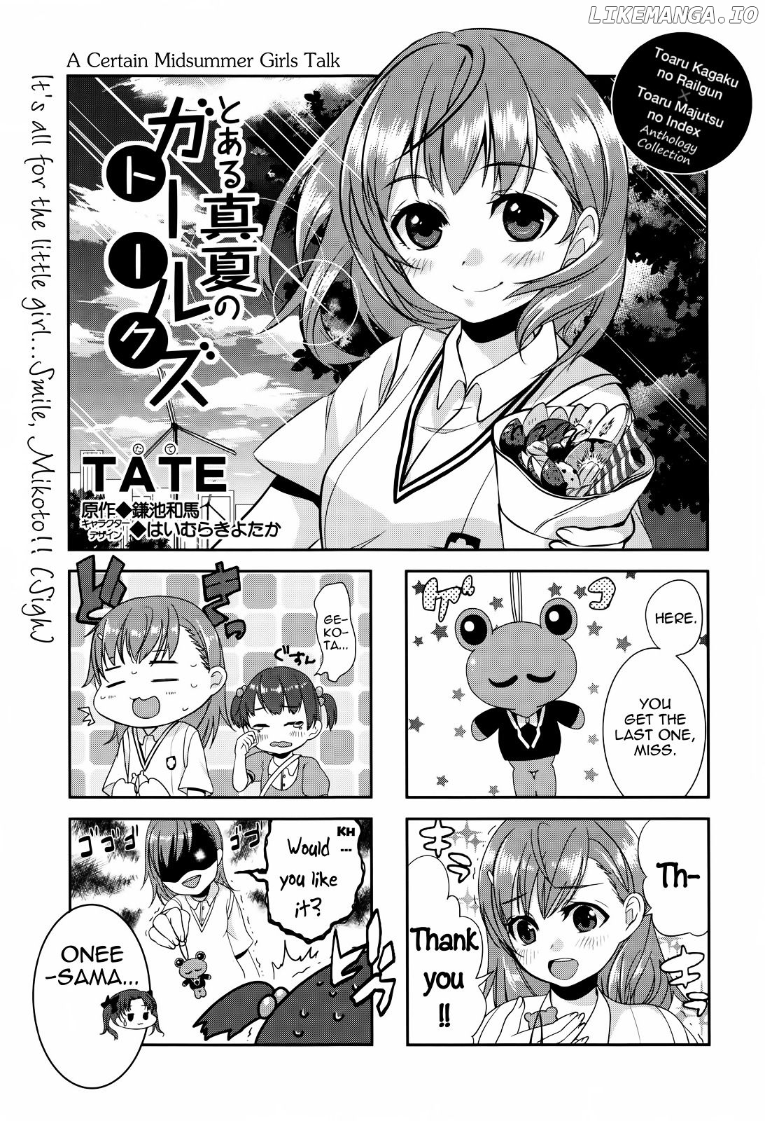 4-koma Koushiki Anthology - Toaru Kagaku no Railgun x Toaru Majutsu no Index chapter 28 - page 1