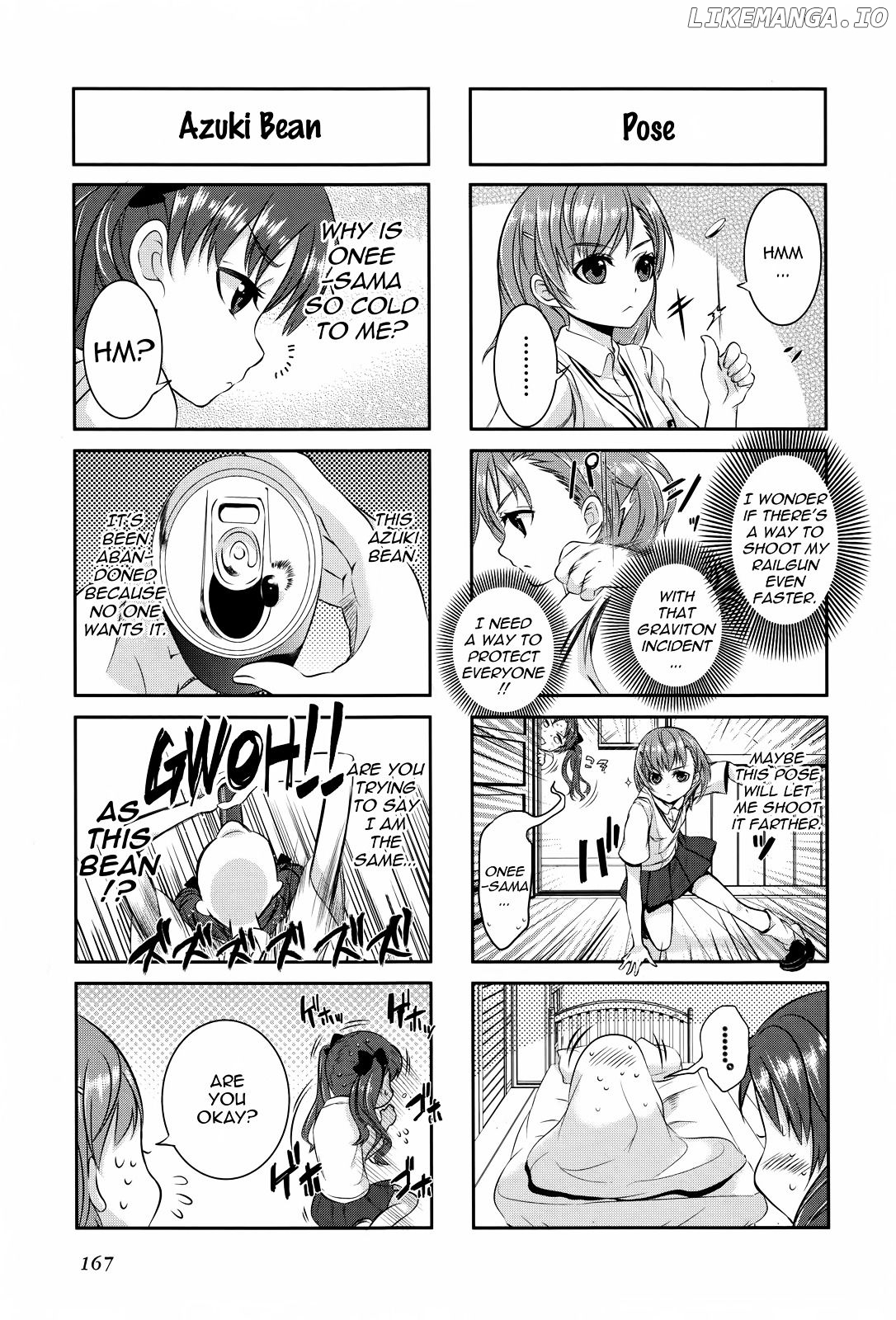 4-koma Koushiki Anthology - Toaru Kagaku no Railgun x Toaru Majutsu no Index chapter 28 - page 7