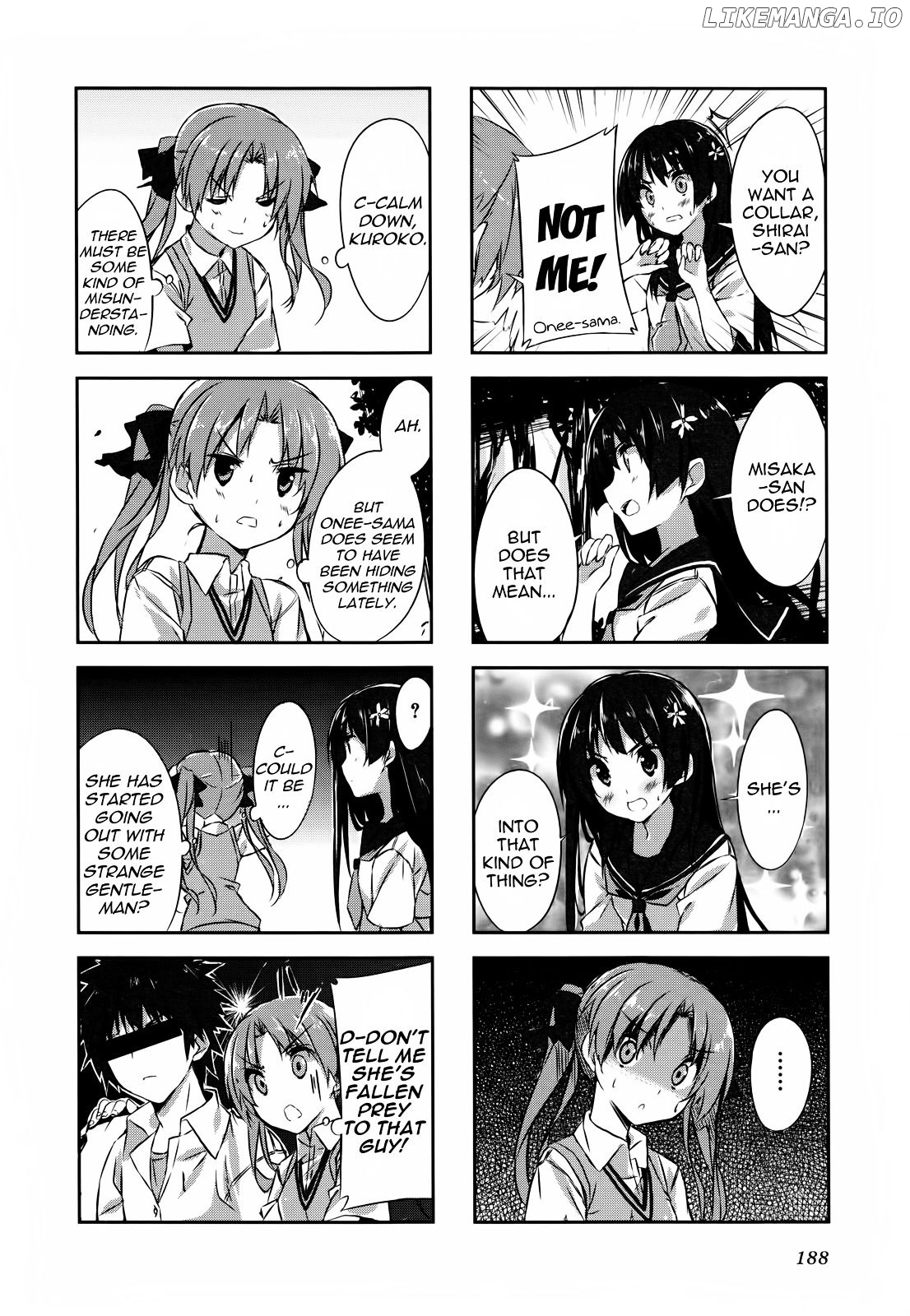 4-koma Koushiki Anthology - Toaru Kagaku no Railgun x Toaru Majutsu no Index chapter 29 - page 4