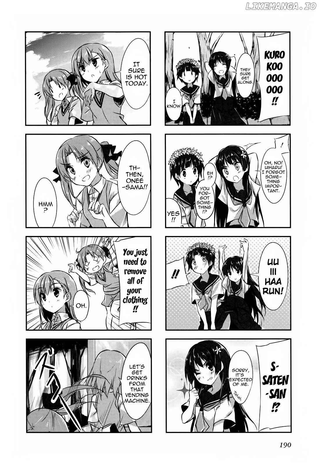 4-koma Koushiki Anthology - Toaru Kagaku no Railgun x Toaru Majutsu no Index chapter 29 - page 6