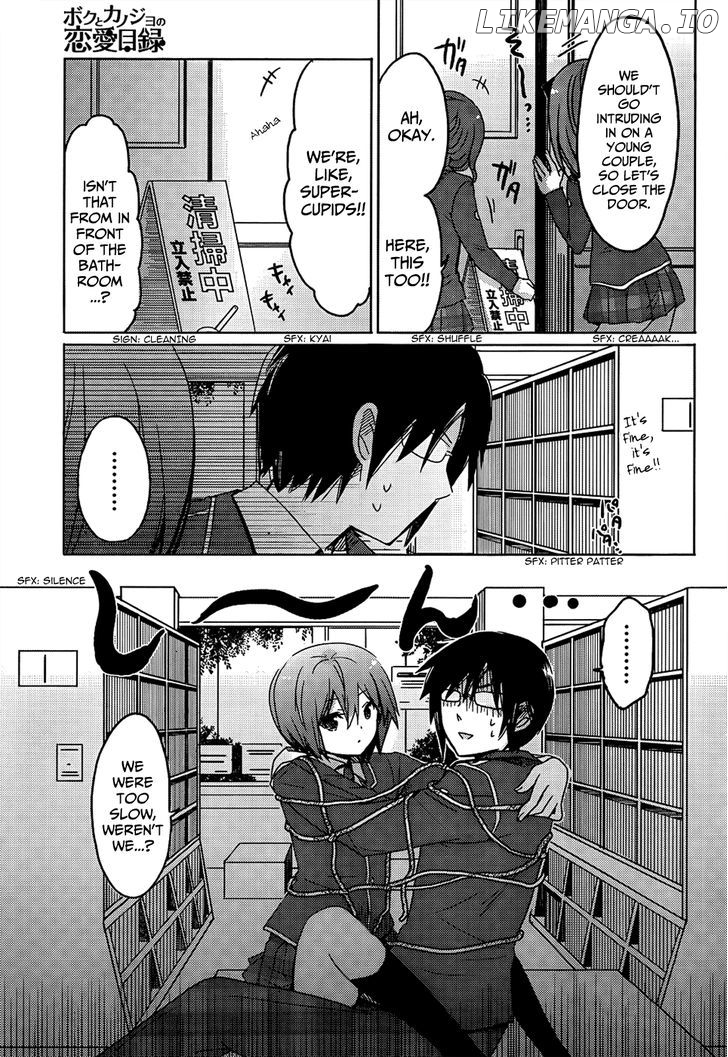 Boku to Kanojo no Renai Mokuroku chapter 10 - page 22