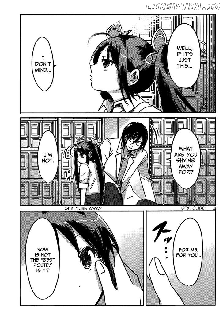 Boku to Kanojo no Renai Mokuroku chapter 14 - page 23