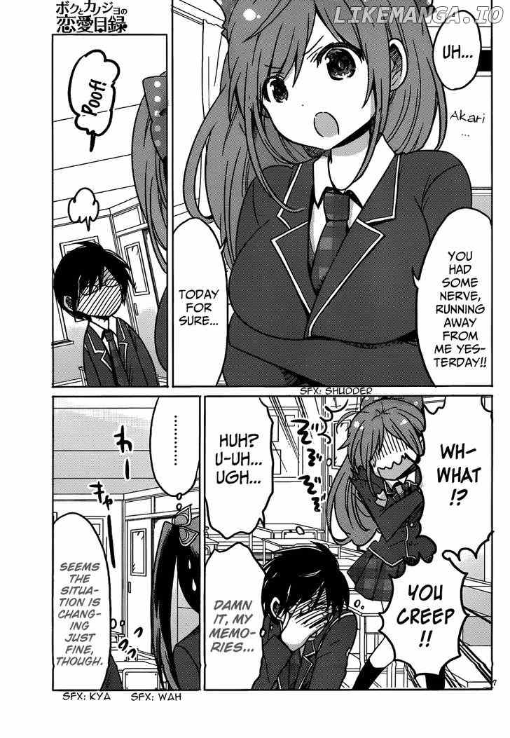 Boku to Kanojo no Renai Mokuroku chapter 15 - page 9