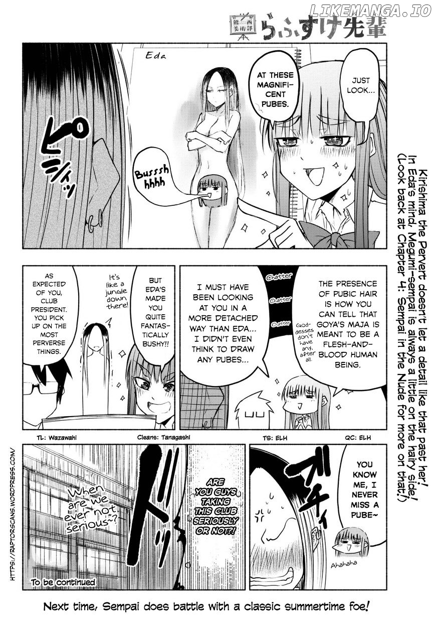 Rough Sketch Senpai chapter 16 - page 10