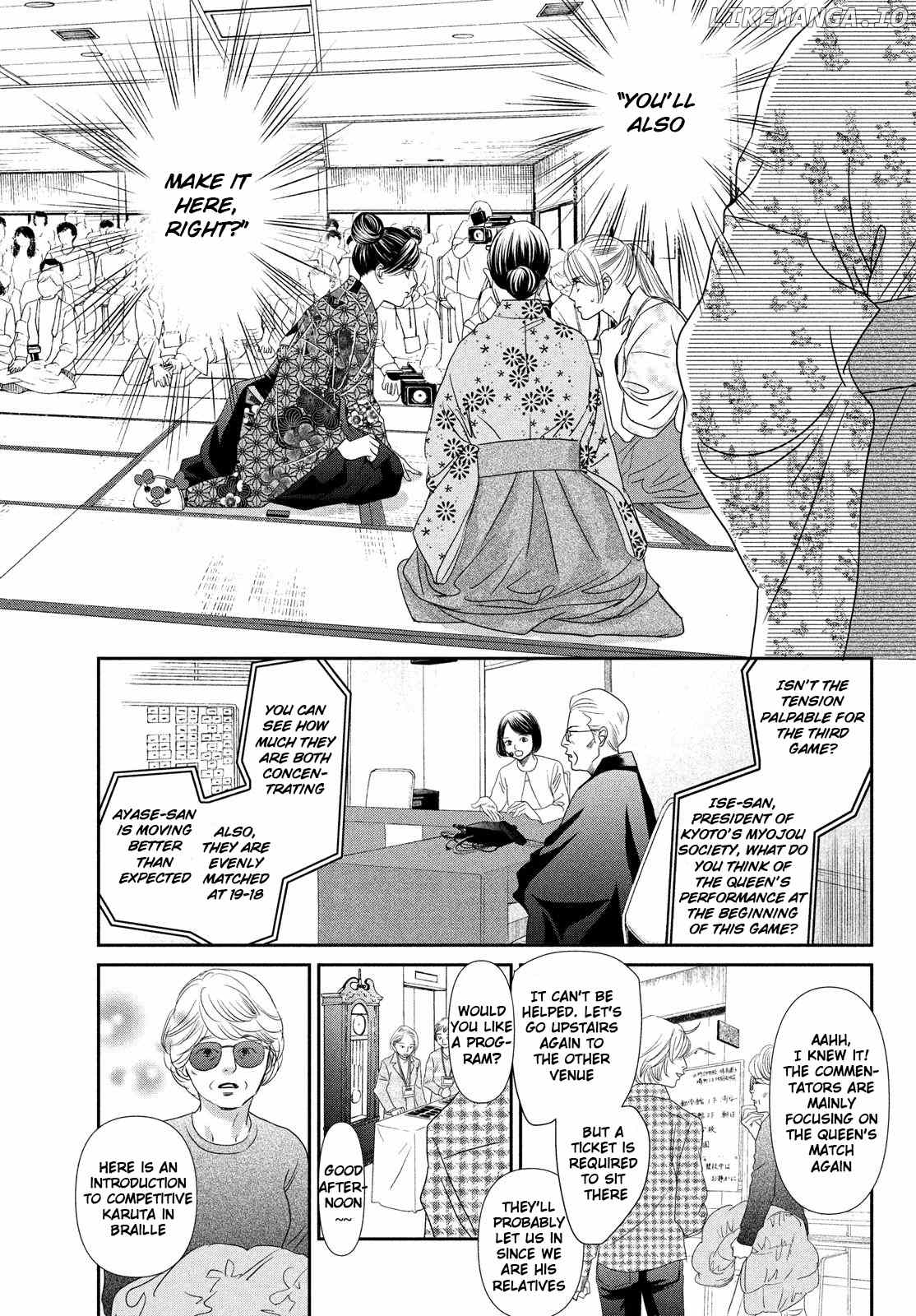 Chihayafuru chapter 228 - page 30