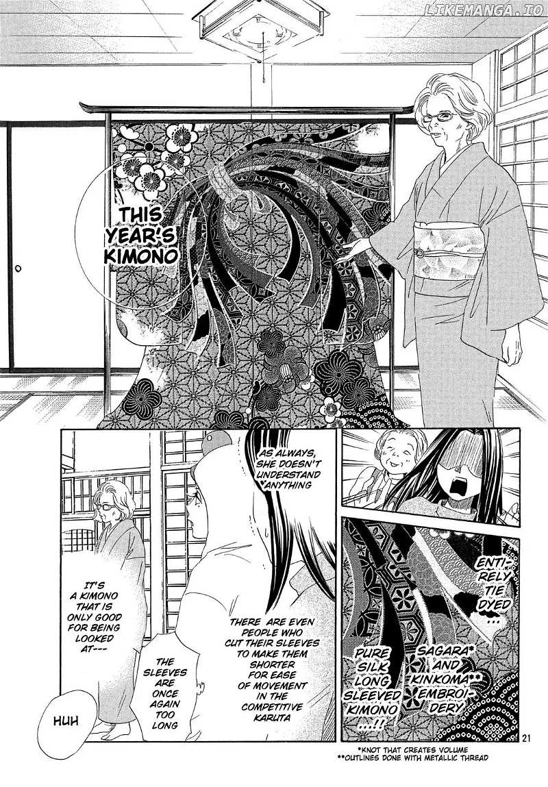 Chihayafuru chapter 214 - page 22
