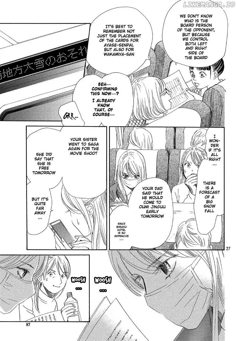 Chihayafuru chapter 214 - page 28