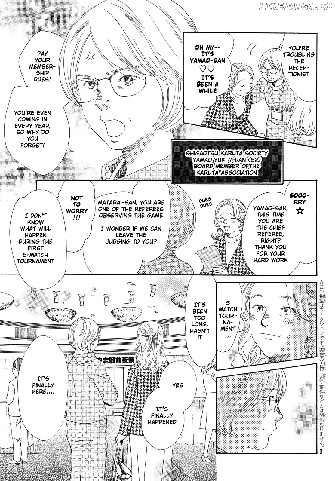 Chihayafuru chapter 215 - page 3