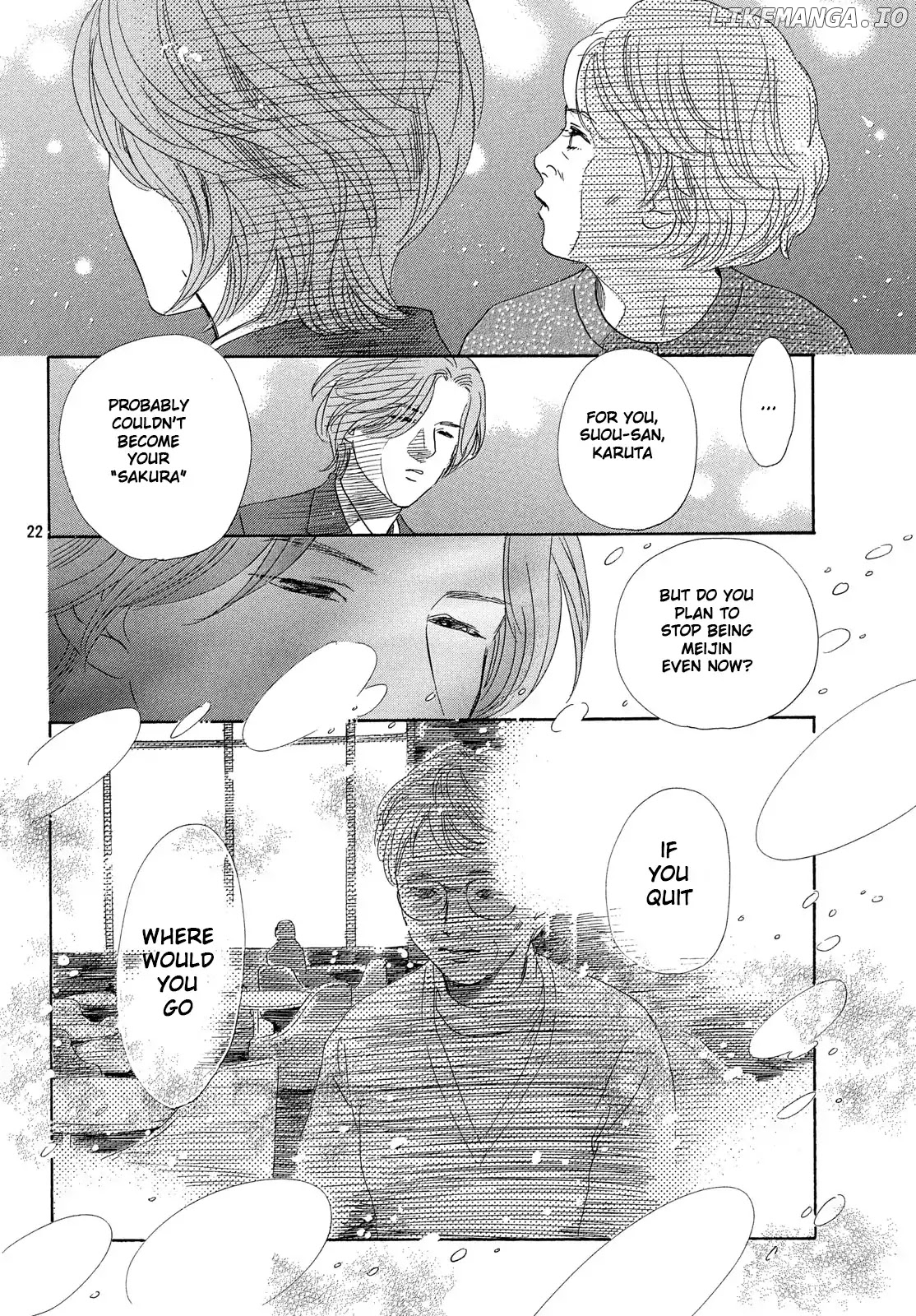 Chihayafuru chapter 216 - page 22