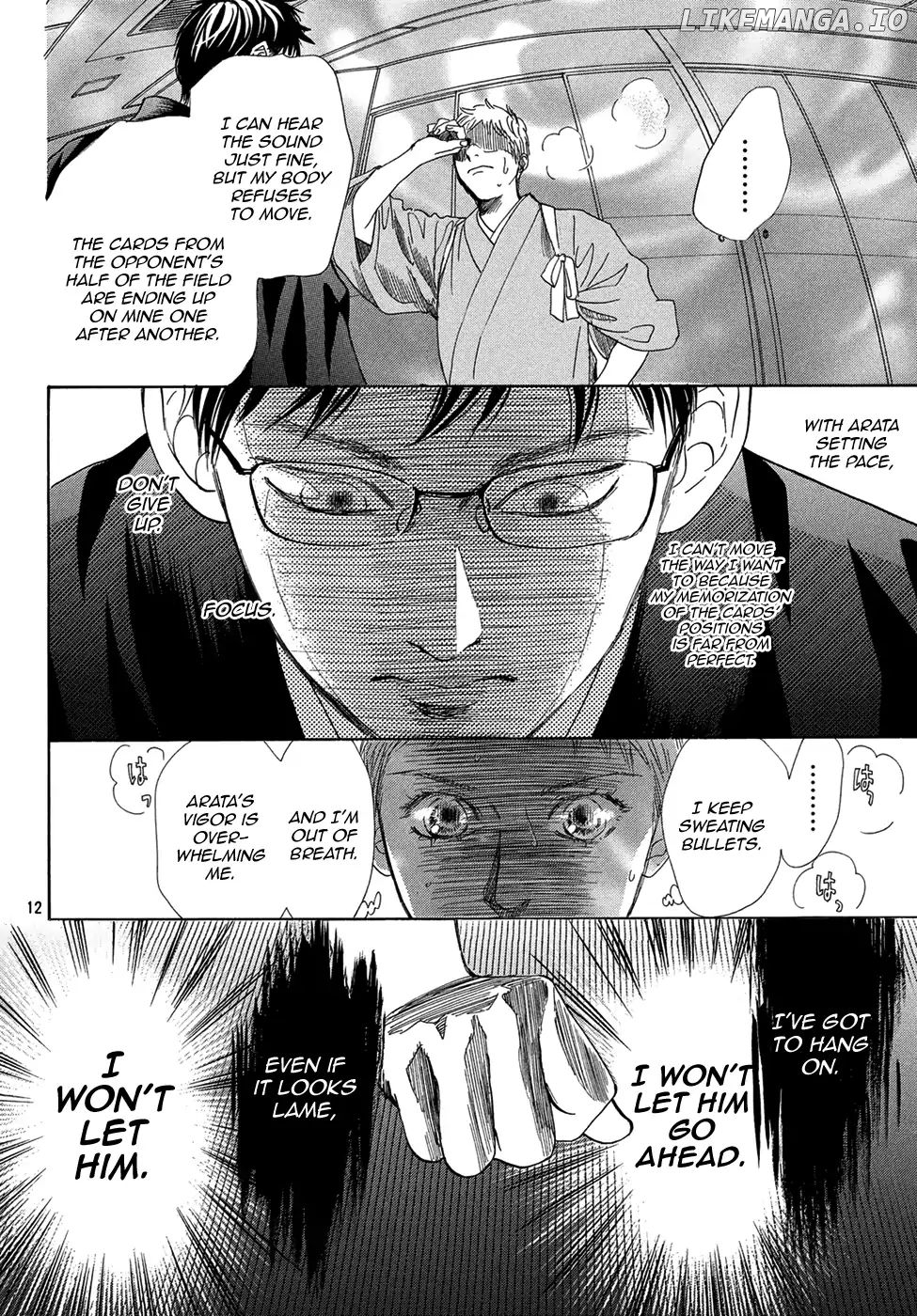 Chihayafuru chapter 205 - page 12