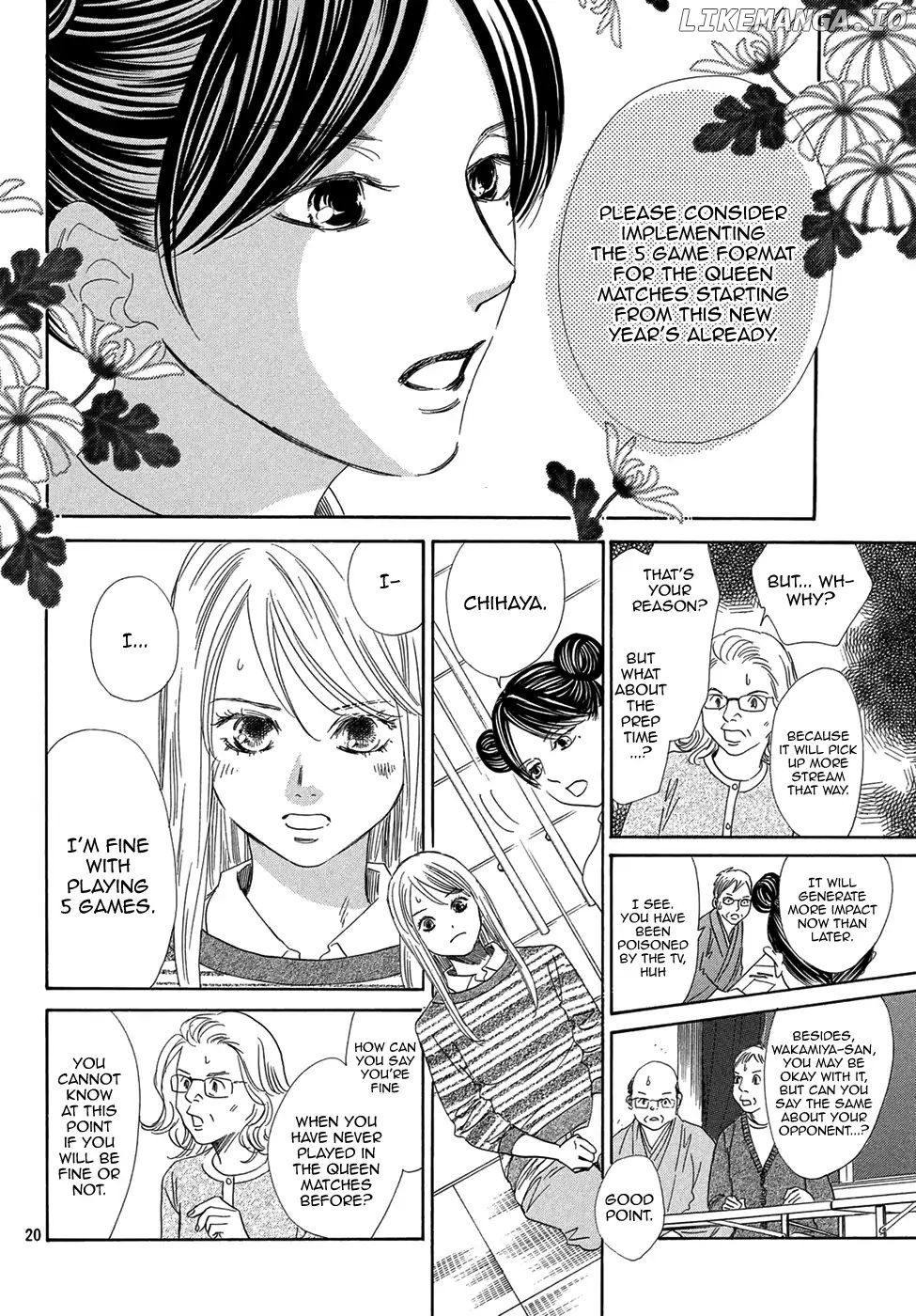 Chihayafuru chapter 206 - page 18