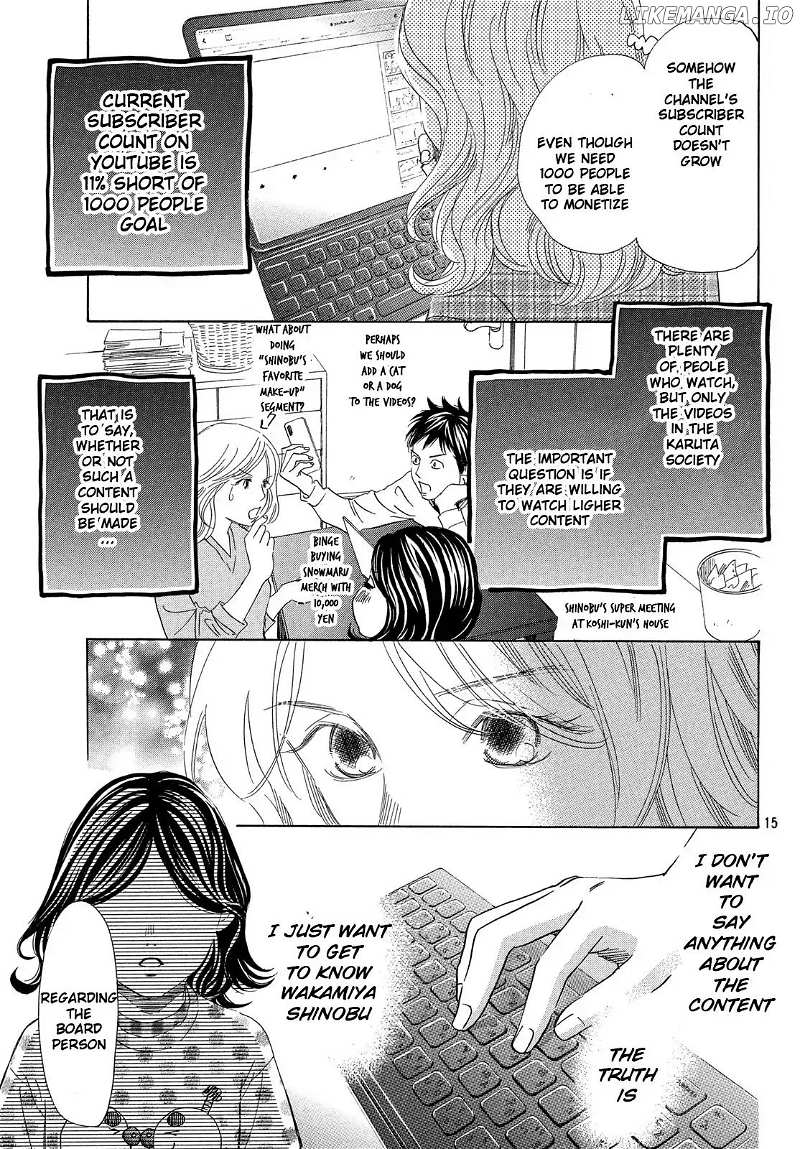 Chihayafuru chapter 218 - page 14