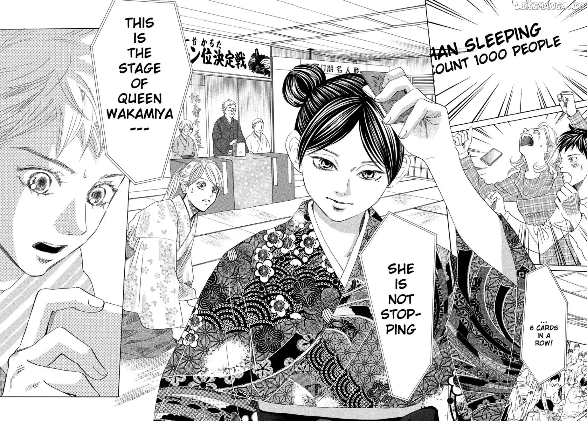 Chihayafuru chapter 218 - page 37