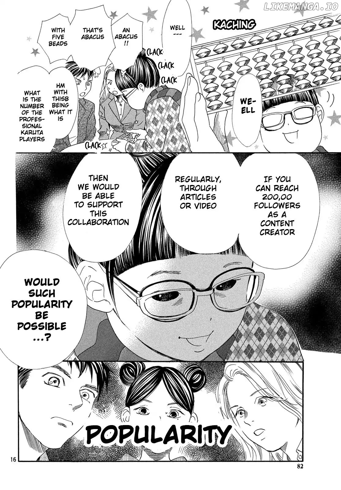 Chihayafuru chapter 210 - page 17